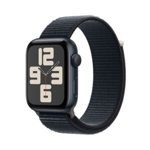 Apple Watch SE GPS + Cellular 40mm Medianoche Aluminio con Ink Sport Loop