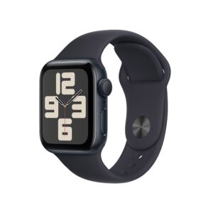 Apple Watch SE GPS + Cellular 40mm Medianoche Aluminio con Medianoche Sport Band - M/L