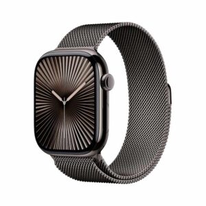 Apple Watch Series 10 GPS + Cellular 46mm Pizarra Titanio con Pizarra Milanese Loop - S/M