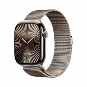 Apple Watch Series 10 GPS + Cellular 46mm Natural Titanio con Natural Milanese Loop - M/L