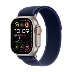 Apple Watch Ultra 2 GPS + Cellular 49mm Natural Titanio con Blue Trail Loop - S/M