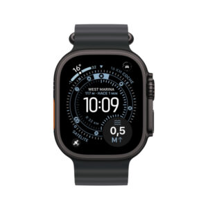 Apple Watch Ultra 3 GPS + Cellular 49mm Negro Caja de titanio con Negro Ocean Band