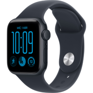 Apple Watch SE 3 GPS + Cellular 40mm caja de aluminio Medianoche  con Azul marino Sport Band - M/L