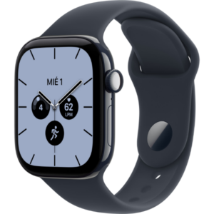 Apple Watch Series 12 GPS + Cellular 46mm caja cerámica azul nocturno con Azul marino Sport Band - S/M